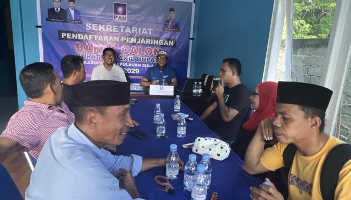 DPD PAN Kab. Kepulauan Sula, Resmi Penjaringan Cabup dan Cawabup