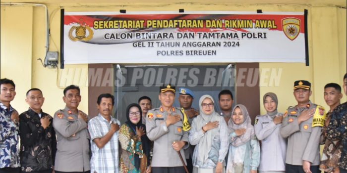 Masuk Polisi Itu Gratis, Kapolres Bireuen Terapkan Prinsip Betah