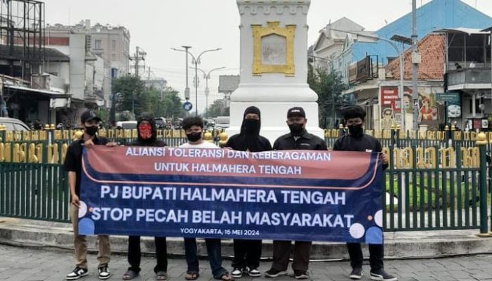Salah Gunakan Kekuasaan, Pj. Bupati Halteng Di Demo Aliansi Toleransi dan Keberagaman untuk Halten