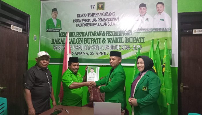 Perintah Partai, Kali Ini PPP Sula Prioritaskan Kadersnya Maju Calon Wakil Bupati 2024