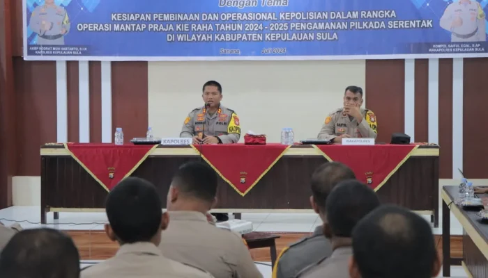 Polres Kepsul Gelar Operasional Semester I Tahun 2024
