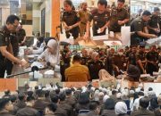 Kejaksaan Tinggi Riau Melakukan Kegiatan Tes Urine Kepada Seluruh Pegawai