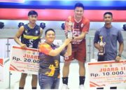 Tim Putra Polres Siak Raih Sebagai Pemenang Turnamen Bola Voly Kapolda Riau Cup 2024