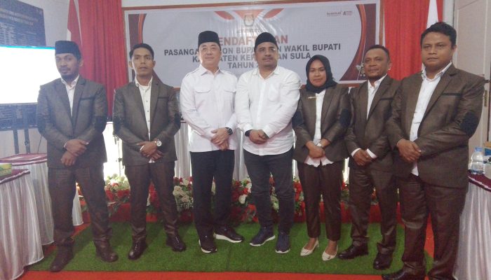 Hari Pertama Pendaftara, HT MANIS Tercatat Sebagai Kandidat Pertama Yang Mendaftar Di KPUD