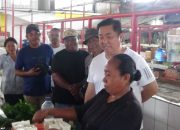 Ini Harapan Pedagang Pasar Makdahi Ke Calon Bupati HT MANIS