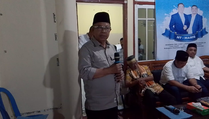 Sertijab Tim Pemenang HT Manis, Ini Harapan H. Syafrin Gailea