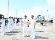 DANLANTAMAL I Pimpin Langsung Pelepasan Keberangkatan Kapal Perang Malaysia