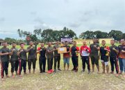 HUT ke-79, Jajaran Batalyon B Sat Brimob dan Forkopimda Siantar Olahraga Bersama  