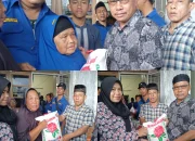 Relawan Wak Young Gelar Jumat Berkah Santuni Janda Janda