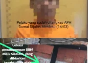 Mafia BBM Di Kota Di Tangkap Oleh APH Dumai, Namun Penimbunan BBM Subsidi Milik Silalahi Seakan Terus Dilindungi Oleh APH