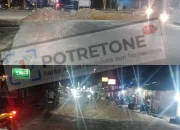 Masyarakat Pengguna Jalan Tegalega Dumai Resah Dengan Tumpukan Tanah Ditengah Jalan