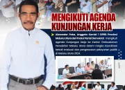 Kunjungan Kerja Di Kantor OmBusman, Ini Harapan Alexander Paka