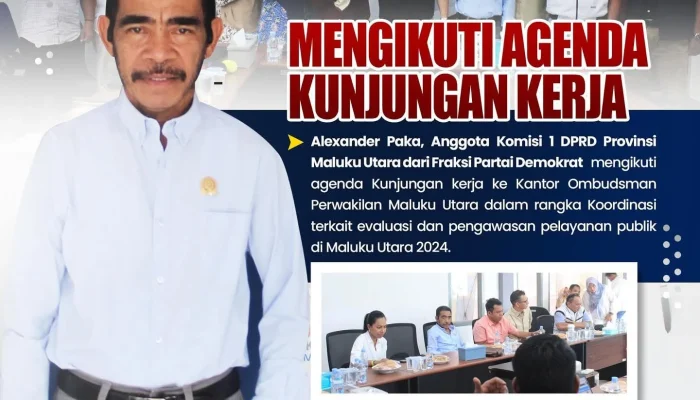 Kunjungan Kerja Di Kantor OmBusman, Ini Harapan Alexander Paka