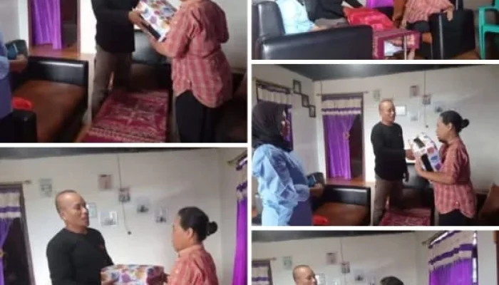 SDN Alkhirat Sanana Tunjukkan Solidaritas, Berikan Bantuan untuk Siswa Korban Kebakaran