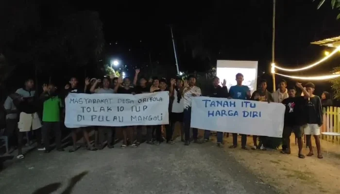 Aliansi Bumi Mangoli Gelar Nobar untuk Kampanye Kesadaran Lingkungan
