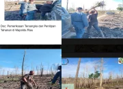 GAKKUM KEHUTANAN JERAT PELAKU PERKEBUNAN ILEGAL DI AREAL KEBAKARAN HUTAN TAHURA SULTAN SYARIF HASYIM PROVINSI RIAU DENGAN PASAL BERLAPIS