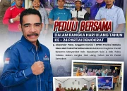 Alexander Paka Gelar Kegiatan Peduli Bersama di HUT ke-24 Partai Demokrat