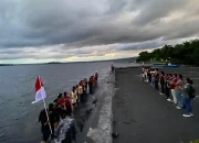 DPC GMNI Halut, Gelar PPAB di Pantai Baru Madoto, 37 Peserta Ikut Ambil Bagian
