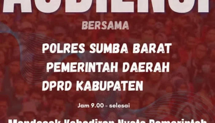 GMNI Sumba Barat Akan Gelar Audiensi Strategis dengan Polres, Bupati, dan DPRD Hari Ini