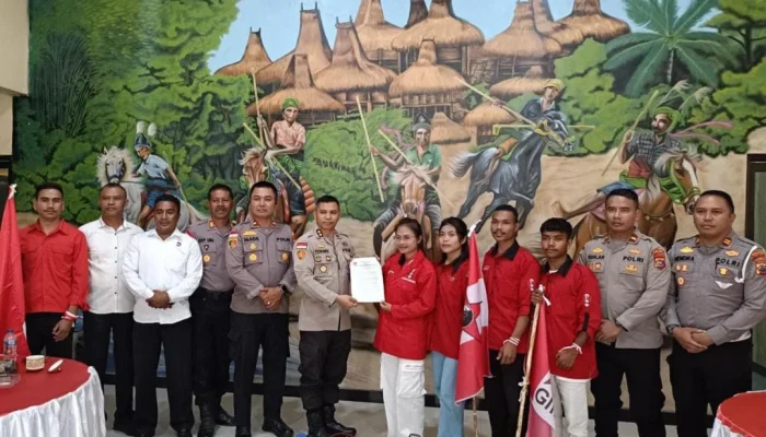 Audiensi bersama Kapolres, GMNI Sumba Barat Sampaikan Tuntutan Soal Penegakan Hukum dan Ruang Demokrasi