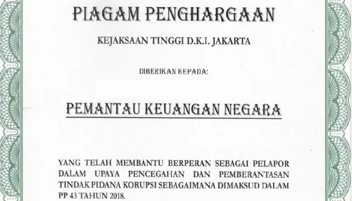 PKN Raih 7 Penghargaan Nasional: Bukti Nyata Peran Rakyat dalam Pemberantasan Korupsi