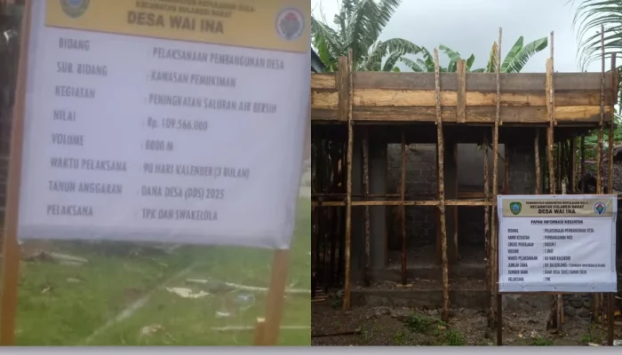 Dana Desa 2025 Cair, Camat Sula Barat Diduga Beri Izin, Meski Proyek 2024 Mangkrak
