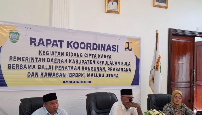 Kolaborasi Membangun Sula: BPBPK Malut dan Pemkab Gelar Rakor Tindak Lanjut Kunjungan Bupati