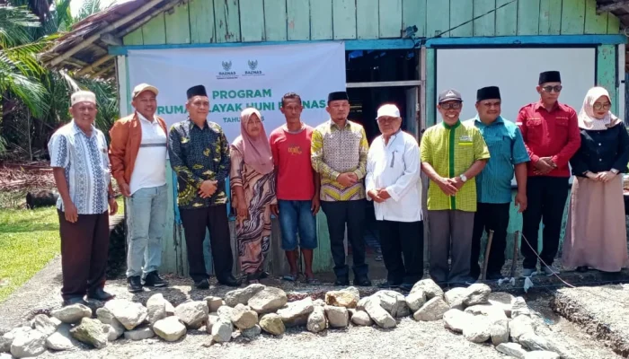 BAZNAS Sula Bangun Harapan, Hadirkan Rumah Layak di Wailau