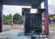 Kebakaran Landa Pertashoop di Desa Ori, Kerugian Capai 50 Juta Rupiah