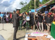 Tangis Haru Iringi Perpisahan, Dandim 1807 Sorong Selatan Pimpin Upacara Militer untuk Serda (Purn) Petrus Hosio