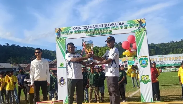 Sula Bangkit Lewat Sepak Bola, Bupati Cup III Jadi Panggung Talenta Lokal