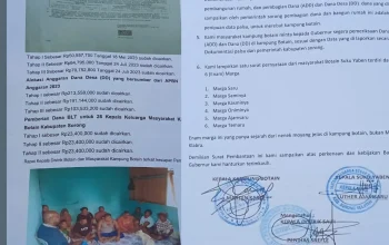 Warga Kampung Botain Tuduh Ada Pemalsuan Dokumen Pembangunan dan Dana Desa oleh Pemkab Sorong