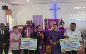 Bupati Sorong Selatan Teguhkan Kemitraan Pemerintah Gereja Lewat Hibah Rp1 Miliar