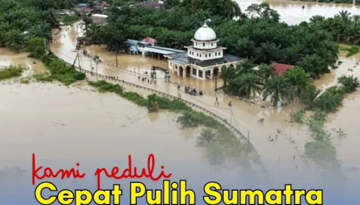 Usai Terpilih, Firdaus Amir Langsung Dirikan Posko Peduli Bencana Sumatera