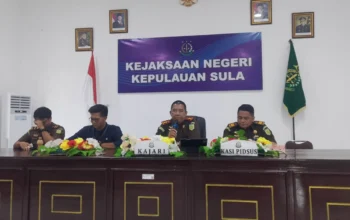 Kejari Sula Resmi Terima Surat Keterangan Dokter TSK Korupsi BTT 2021
