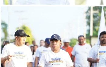 Akhir Pekan Ceria di Halut, Bupati dan Forkopimda Ramaikan Car Free Day KORMI