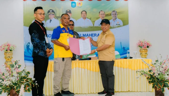 Bupati Halut Terpilih Jadi Ketua KONI, Targetkan Prestasi dan Sukses Porprov 2026