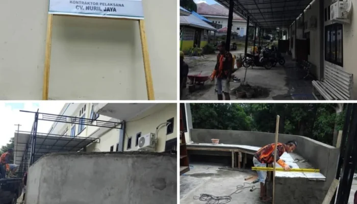 Diduga Mark Up, Proyek Rehabilitasi Kantor Dinas Pendidikan Kepulauan Sula Disorot IMM