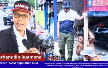 Direktur PDAM Sula, Burhanudin Buamona Dijadwalkan Kunjungan Kerja Perdana ke Cabang Desa Dofa