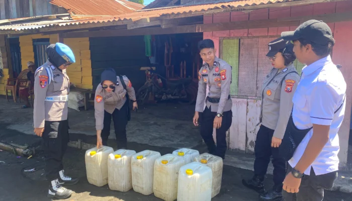 Ops Pekat Kie Raha I 2026 Berlanjut, Polres Halut Sita Ratusan Liter Captikus