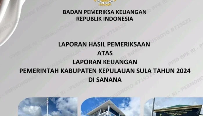 BPK Bongkar Dugaan Kelebihan Bayar Rp1,01 Miliar Proyek Puskesmas di Kepulauan Sula