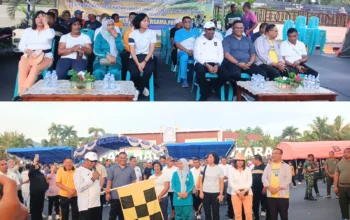 Setahun Memimpin, Pemkab Halut Gelar Jalan Santai hingga Fun Run Libatkan Ratusan Warga
