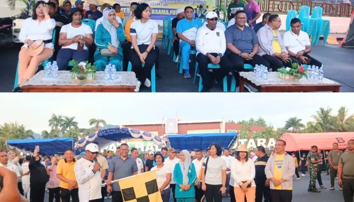 Setahun Memimpin, Pemkab Halut Gelar Jalan Santai hingga Fun Run Libatkan Ratusan Warga