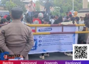 Desak Keadilan, Warga Kampung Baru Aspol “Kepung” Kantor Polisi di Halut