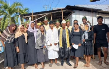 Pemuda Jemaat Bukit Kasih Hatetabako Gelar Prosesi Jalan Salib Sambut Jumat Agung