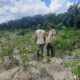 Bersama Petani Bhabinkamtibmas Basilam Baru Pantau Tanaman Masyarakat Yang Subur