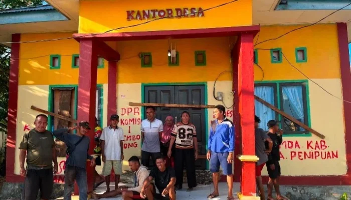 Kantor Desa Wailoba Kembali Dipalang Warga, Desak APH Selidiki Dugaan Pengelolaan Dana Desa