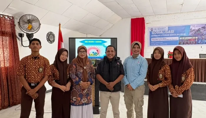 Empat Siswa SMA Negeri 1 Kepulauan Sula Dapat Apresiasi Usai Ikuti Pidato AHY Muda