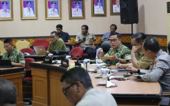 Kodam XIX/Tuanku Tambusai Bersama Pemprov Riau Perkuat Sinergi Hadapi Puncak Karhutla