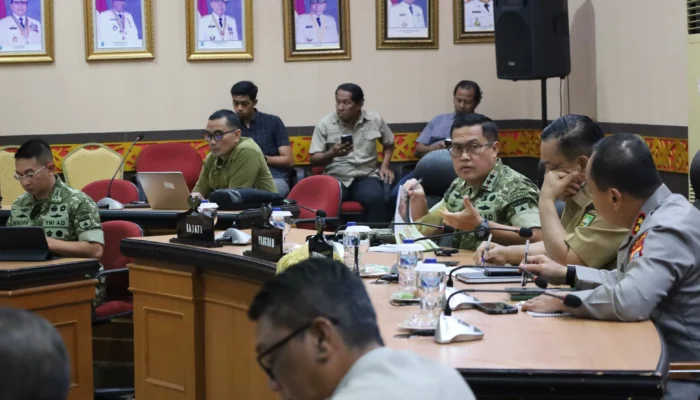 Kodam XIX/Tuanku Tambusai Bersama Pemprov Riau Perkuat Sinergi Hadapi Puncak Karhutla